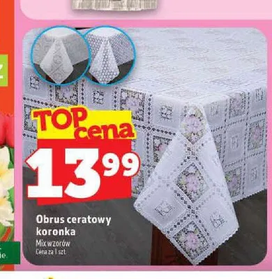 Obrus ceratowy koronka promocja w TOPAZ