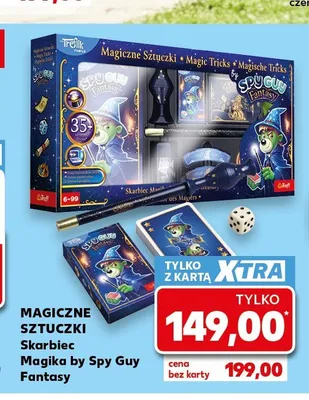 Magiczne sztuczki Skarbiec Magika by Spy Guy Fantasy promocja w Kaufland