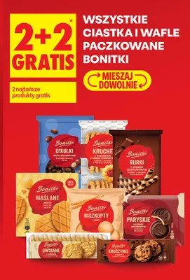 Wafle Bonitki O!Kulki promocja w Biedronka