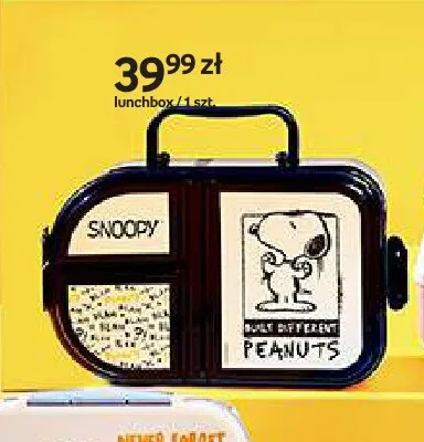 Lunchbox Snoopy promocja w Empik
