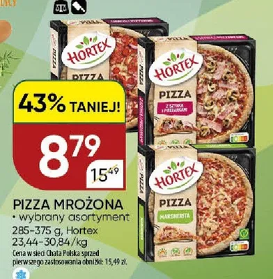 Pizza mrożona Hortex wybrany asortyment promocja w Chata Polska