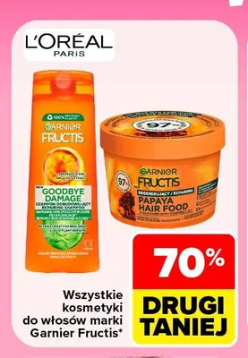 Maska regenerująca Hair Food Papaya Garnier Fructis promocja w Carrefour