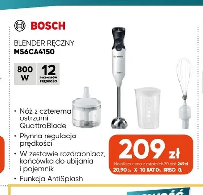 Blender ręczny MS6CA4150 Bosch promocja w Max Elektro