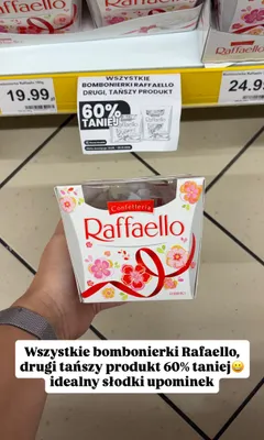 Praliny Raffaello promocja w Dino