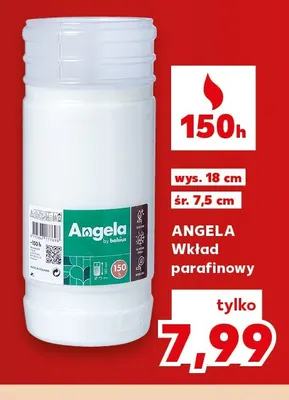 Wkład parafinowy Angela promocja w Kaufland