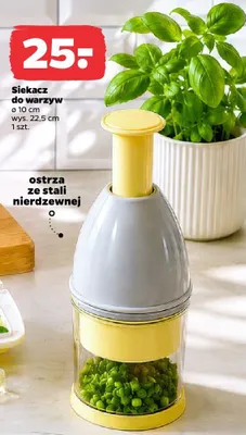Siekacz do warzyw promocja w Netto