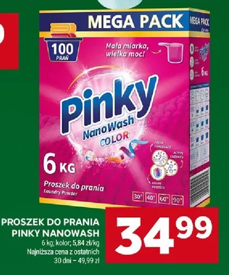Proszek do prania Nano Wash Color promocja w Stokrotka