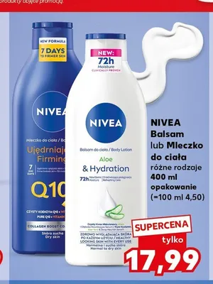 Balsam do ciała NIVEA Aloe & Hydration promocja w Kaufland