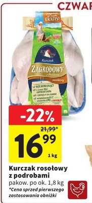 Kurczak rosołowy z podrobami promocja w Intermarche