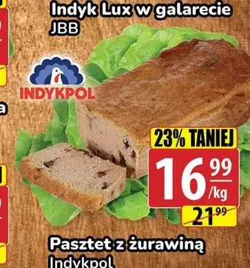 Pasztet z żurawiną Indykpol promocja w API Market