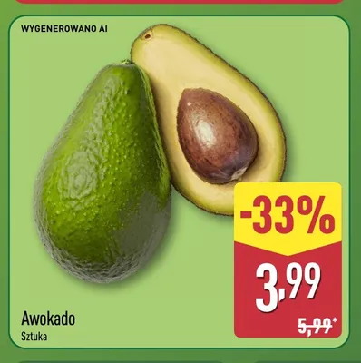 Awokado promocja w Aldi