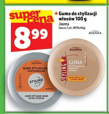 Guma do stylizacji włosów Joanna Styling Effect promocja w TOPAZ