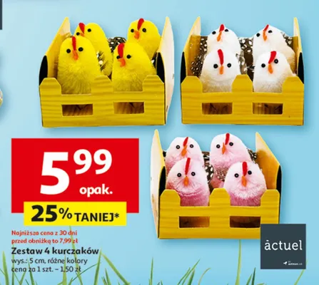 Zestaw 4 kurczaków promocja w Auchan