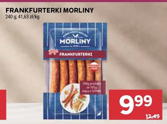 Frankfurterki Morliny promocja w Stokrotka