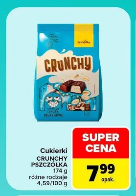 Cukierki Crunchy Pszczółka promocja w Carrefour Market