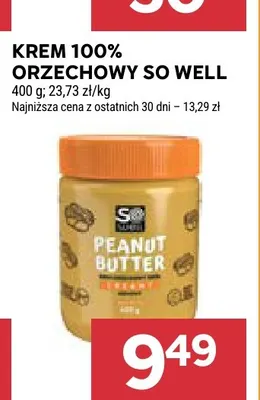 Krem 100% orzechowy So Well promocja w Stokrotka