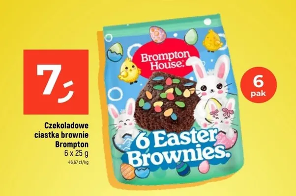 Ciastka czekoladowe brownie promocja w Dealz