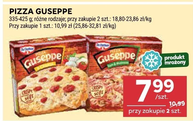 Pizza Guseppe promocja w Stokrotka