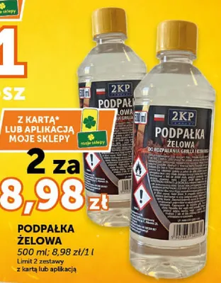 Podpałka żelowa 2KP promocja w Groszek
