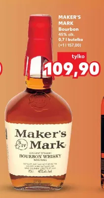 Bourbon 45% alk. promocja w Kaufland