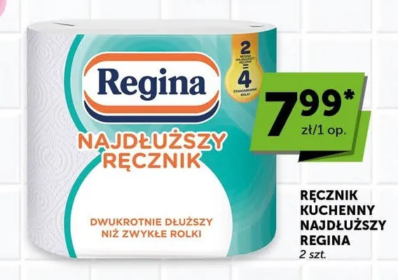 Ręcznik kuchenny najdłuższy Regina promocja w ABC