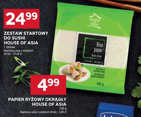 Zestaw startowy do sushi House of Asia promocja w Stokrotka