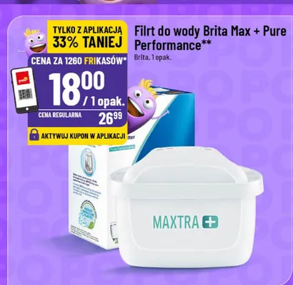 Filtr do wody Max + Pure Performance promocja w POLOmarket