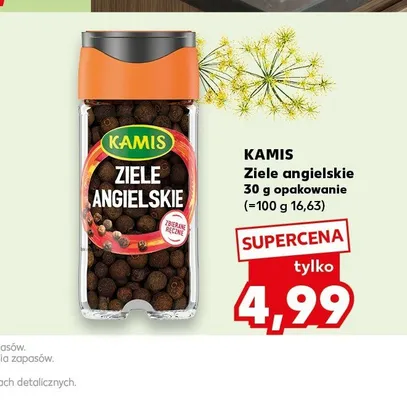 Ziele angielskie Kamis promocja w Kaufland