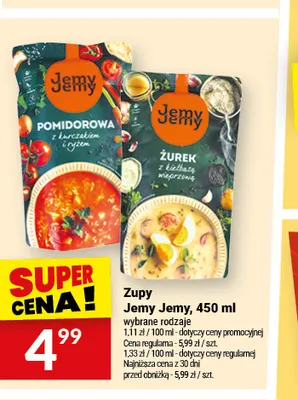 Zupa pomidorowa z kuskusem i ryżem Jemy promocja w Twój Market