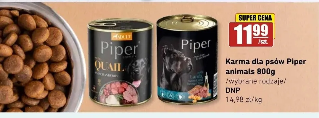 Karma dla psów Piper Adult z jagnięciną promocja w API Market
