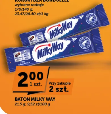 Baton Milky Way promocja w Groszek