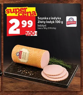 Szynka z indyka Złoty Indyk Indykpol promocja w TOPAZ