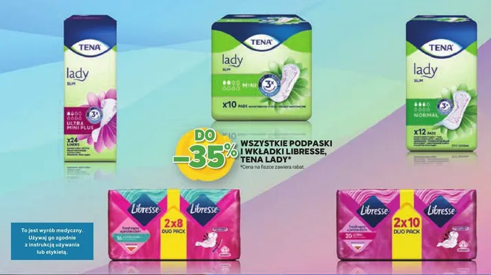 Wkładki duo pack promocja w Stokrotka