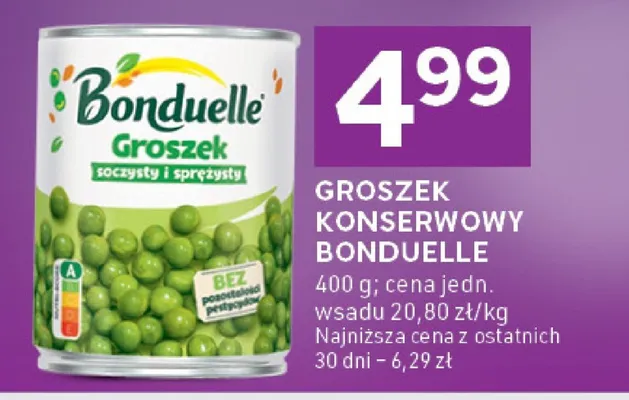 Groszek konserwowy promocja w Stokrotka