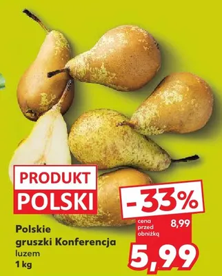 Gruszki Konferencja polskie promocja w Kaufland