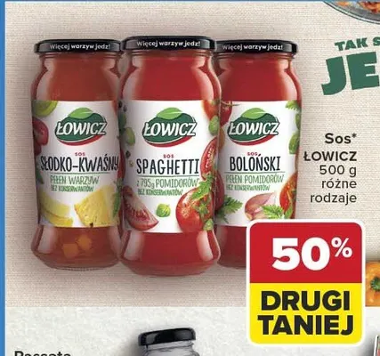 Sos spaghetti Łowicz promocja w Carrefour