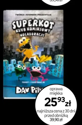 Książka Superkot Klub Komiksowy Kolaboracje oprawa miękka promocja w Empik