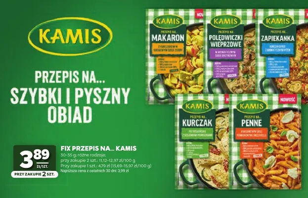 Fix Kamis Przepis na Kurczaka w sosie śmietankowo-ziołowym promocja w Stokrotka