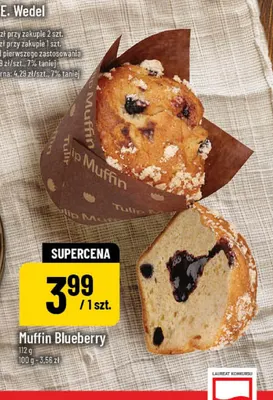 Muffin Blueberry promocja w POLOmarket