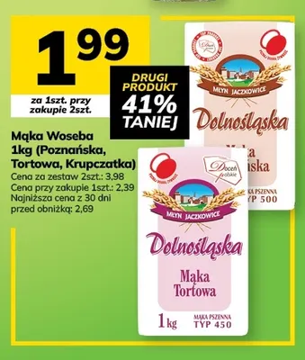 Mąka poznańska Woseba promocja w Hitpol