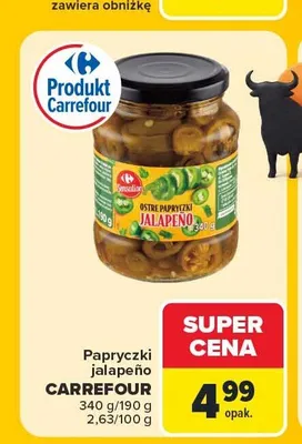 Papryczki Jalapeño Carrefour promocja w Carrefour
