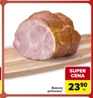 Baleron gotowany promocja w Carrefour Market