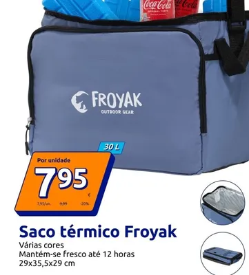 Torba termiczna Froyak 30 l promocja w Action