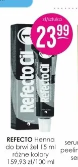Henna do brwi RefectoCil promocja w Drogerie Jasmin