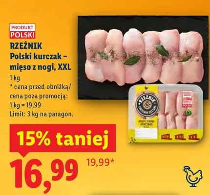 Kurczak – mięso z nogi, XXL promocja w Lidl