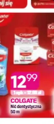 Nić dentystyczna Colgate promocja w Drogerie Koliber