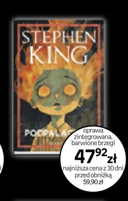 Książka Podpalaczka Stephen King promocja w Empik