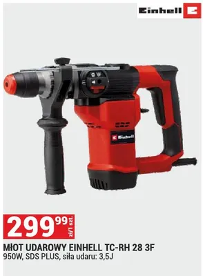 Młot udarowy Einhell TC-RH 28 3F 950W promocja w Merkury Market