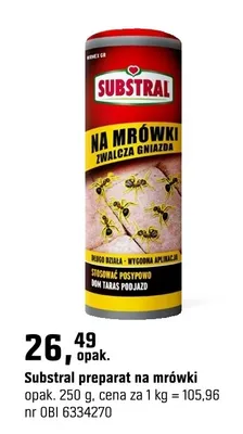 Preparat na mrówki promocja w OBI