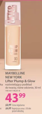 Rozświetlający podkład do twarzy, różne odcienie promocja w Hebe